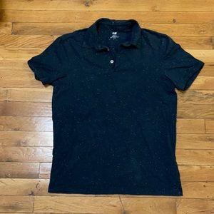 Speckled polo